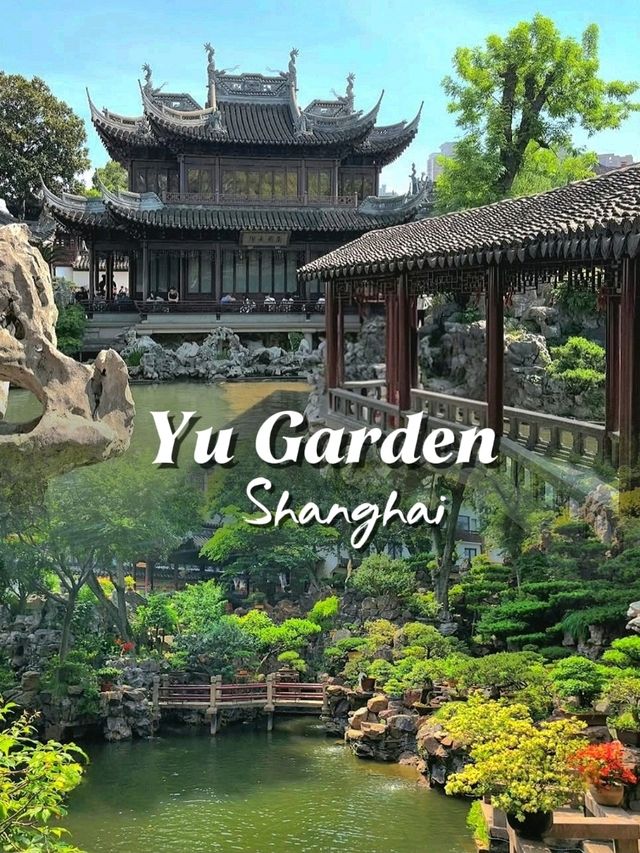 Wandering Through Yu Garden, Shanghai