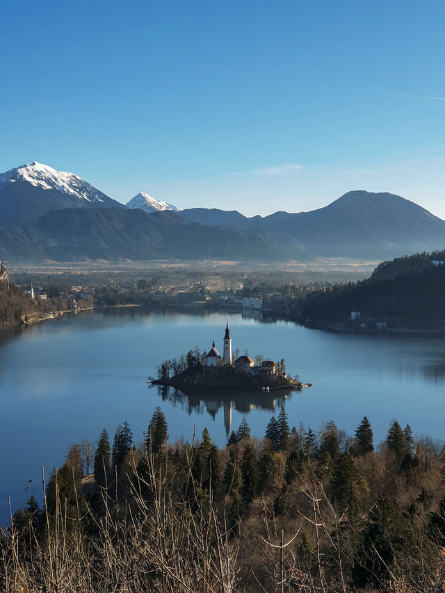 Lake Bled: A Real-Life Winter Fairy Tale