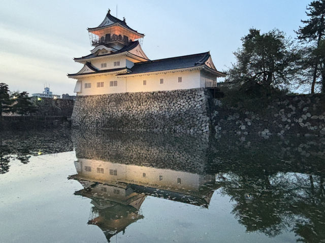 富山城跡：美麗水中倒影的歷史遺跡