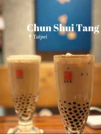Chun Shui Tang ชานมไข่มุกเจ้าแรกของโลก
