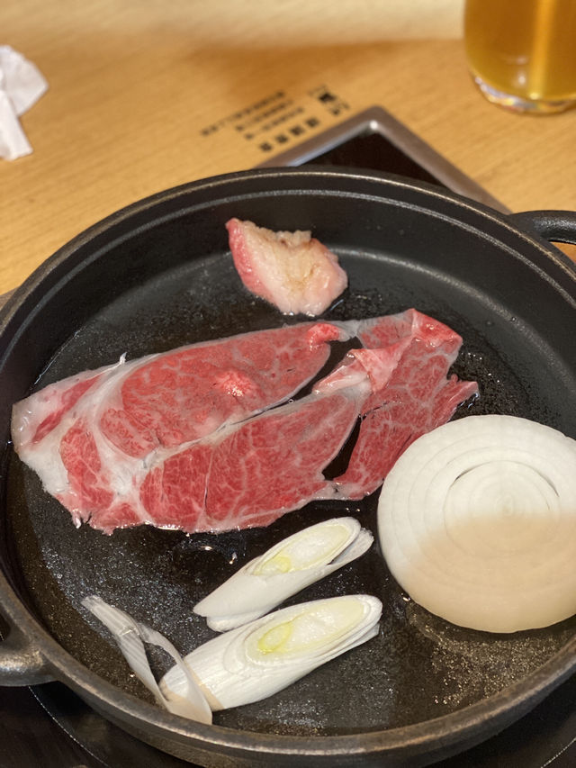 日本和牛壽喜燒。全日免加一。每人再減$10 日本和牛壽喜燒。全日免加一。每人再減$10