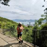 雙腳代替纜車：登太平山頂、爬『西高山』，一路看盡香港風光～