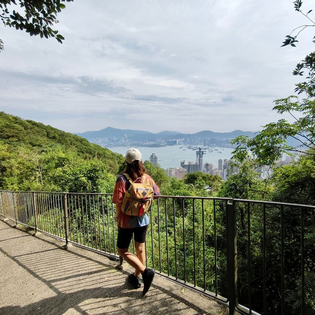 雙腳代替纜車：登太平山頂、爬『西高山』，一路看盡香港風光～