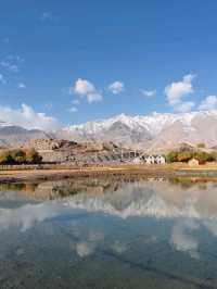 Reflections of Snow Mountains on the Golden Grassland: A Mirror Painting of the Pamir