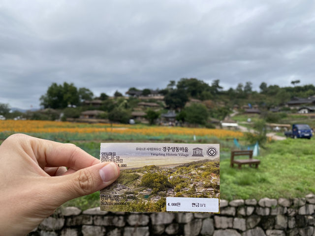 Step Back in Time at Gyeongju’s Yangdong Folk Village 🇰🇷🏯