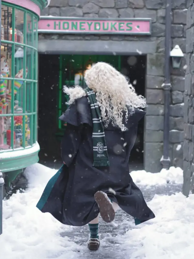 已經開始期待北京環球影城的雪景了！