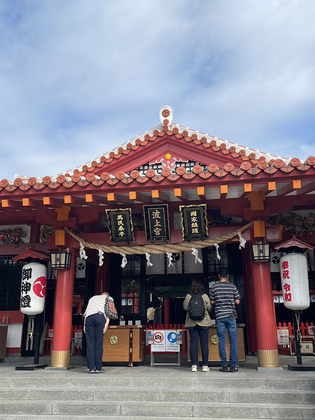 沖繩必去波上宮，國際通街