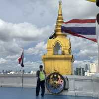 曼谷∣ 金山寺∣ 俯瞰全景的黃金聖山 