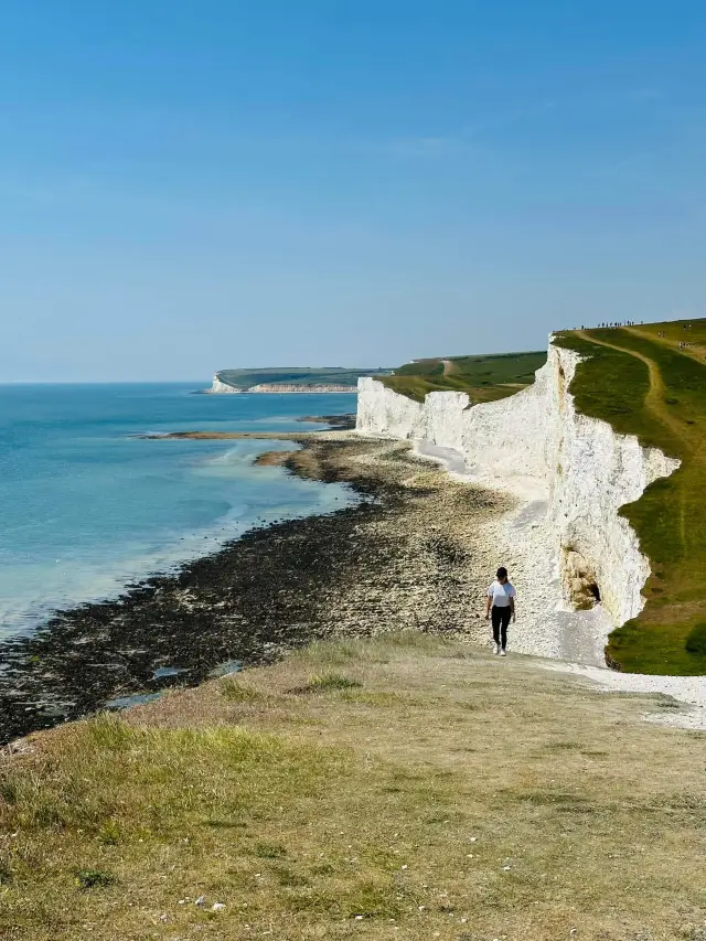 Seven Sisters Cliffs in Southern England
