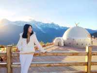 จุดชมวิวภูเขาหิมะเหมยลี่