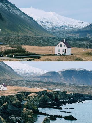 A Natural Arch Framing the Ocean.