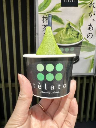 【抹茶Gelato專門店　tèlato】。