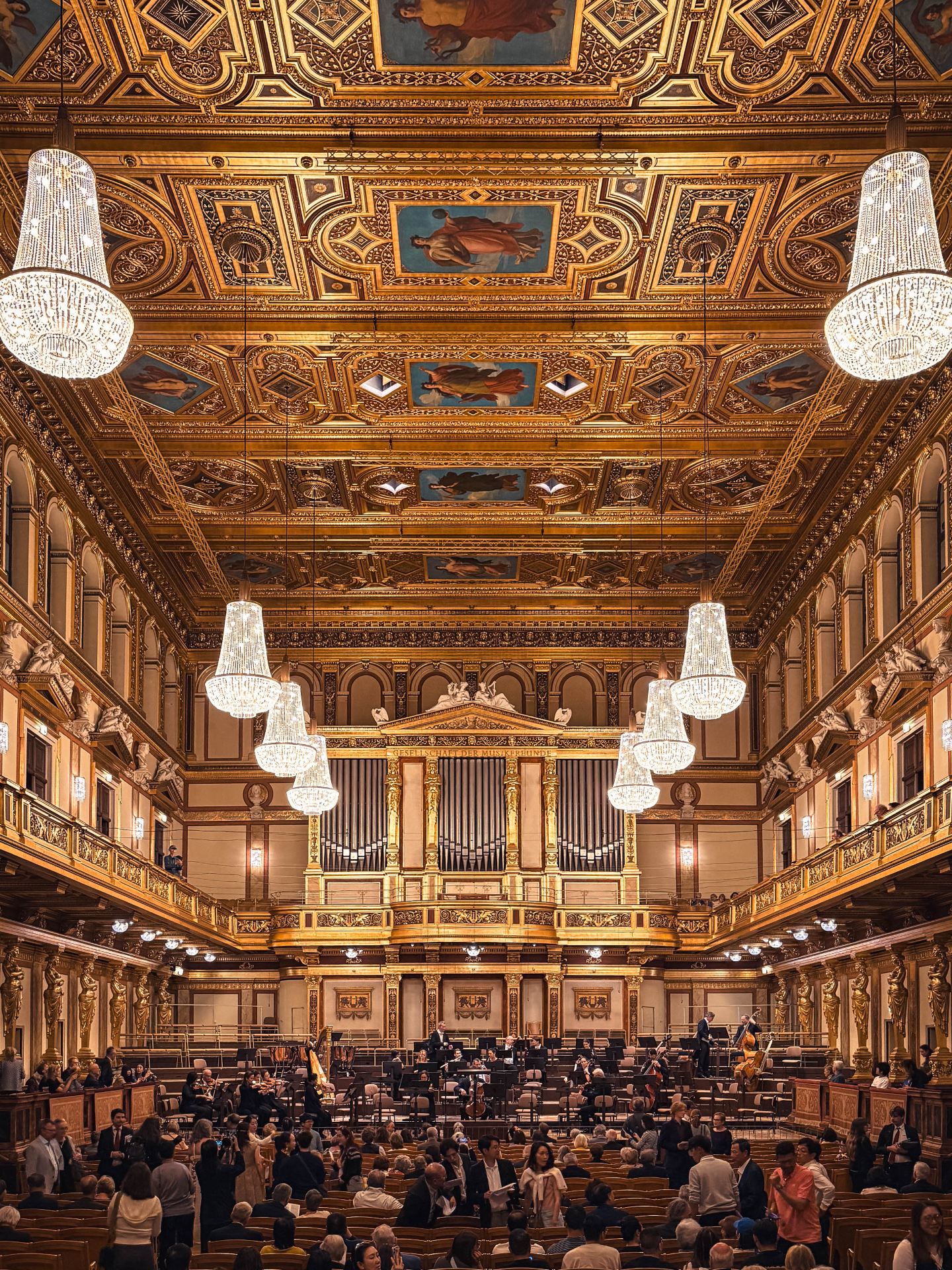 Experience a Symphony in the Capital of Music: The Golden Hall, Vienna.