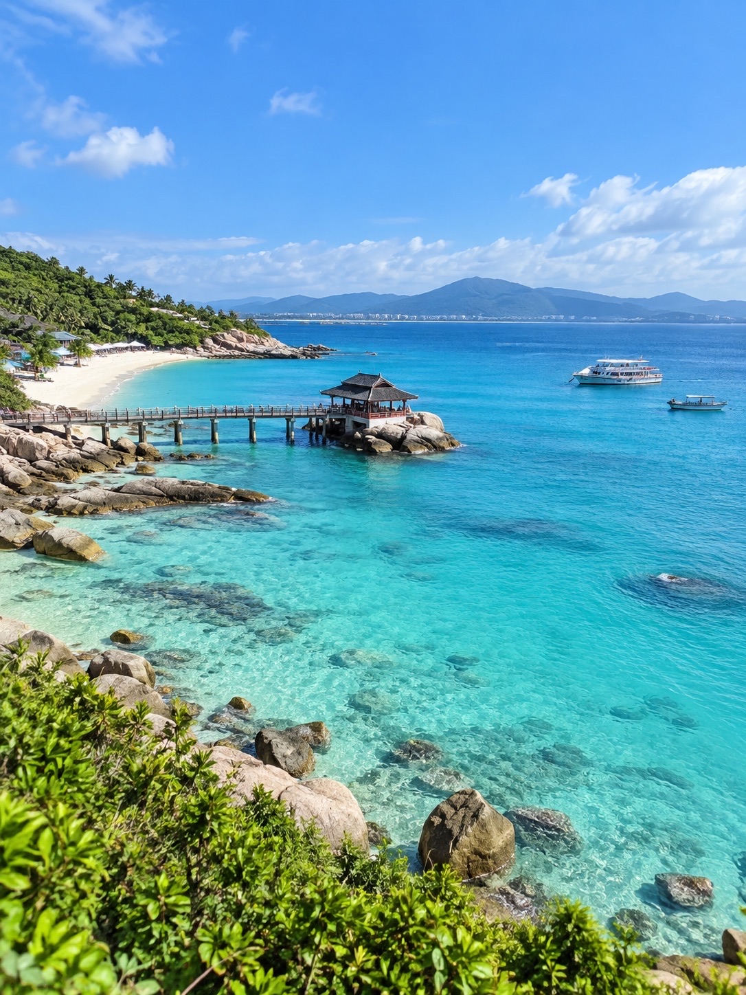 🏝️ Đảo Ngũ Chi Châu – Tam Á, Hải Nam