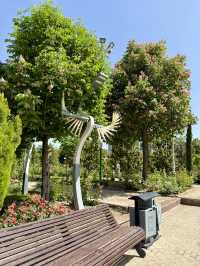 Spring Stroll Through Rudaki Park, Dushanbe