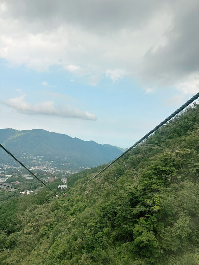 🌋【箱根大涌谷 Ōwakudani】走進活火山的神秘國度🔥｜食黑蛋延壽＋打卡煙霧山谷＋眺望富士山⛰️