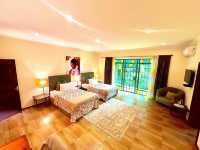 🌺 Trip Moment: Pink Flamingo Boutique Hotel – Where Tanzania Meets Italy