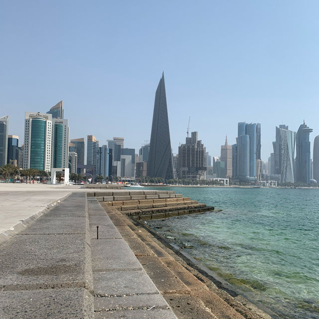 😍 CITYSCAPE Beach in Doha‼️🇶🇦