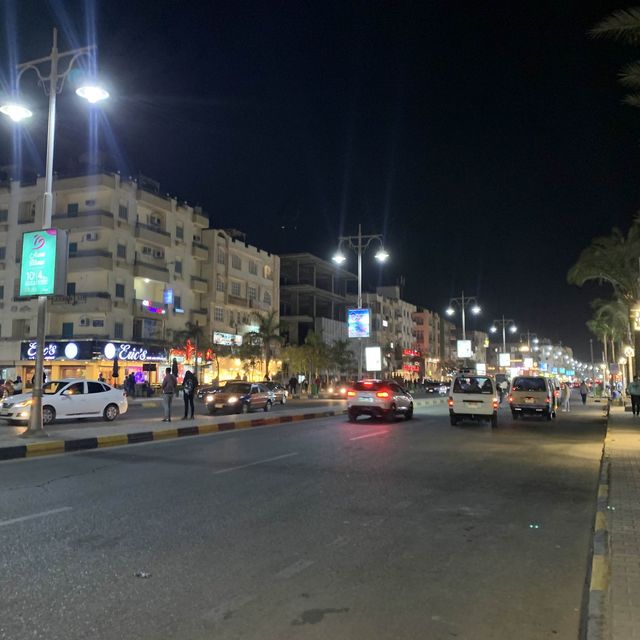 Evening around Hurghada 
