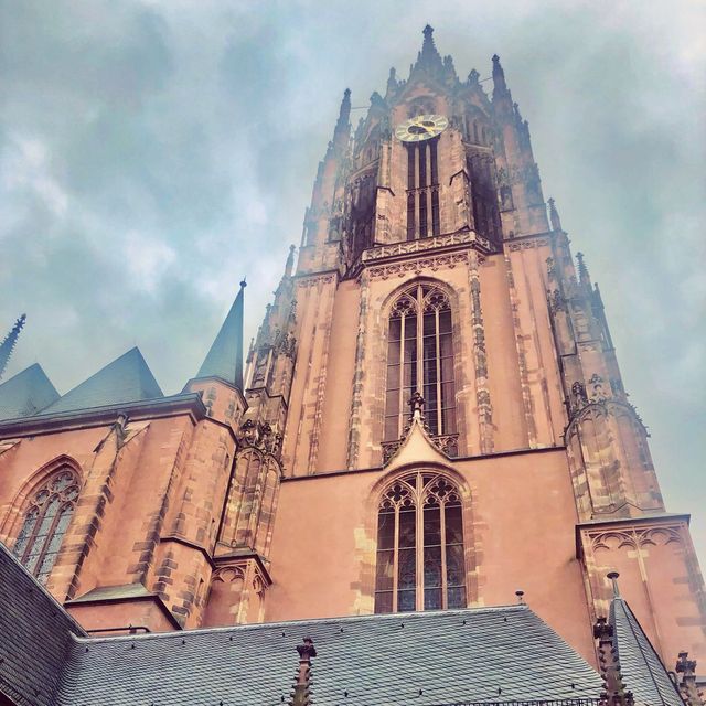 Ancient cathedral at Frankfurt