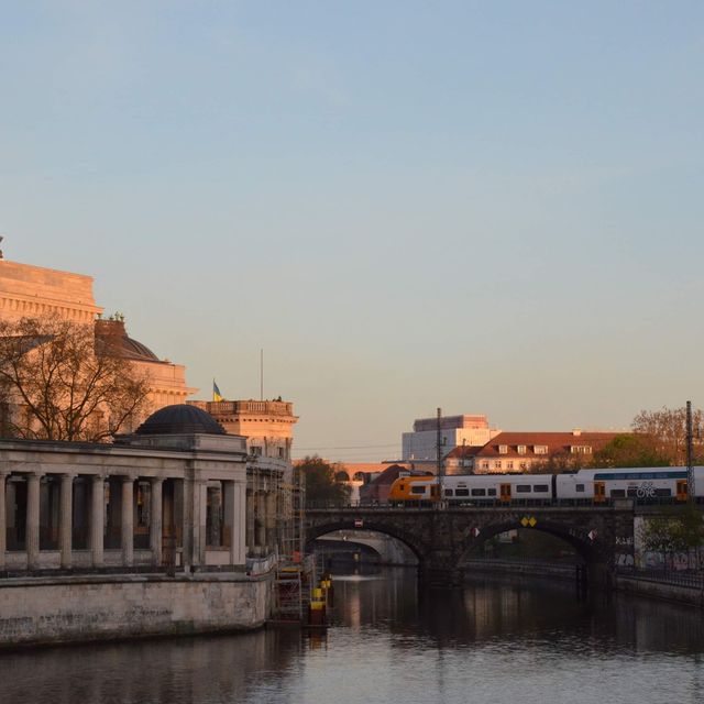 Spree river… Main vessel of Berlin 