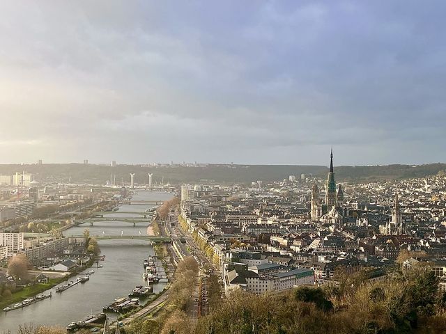 Wonderful view of Rouen