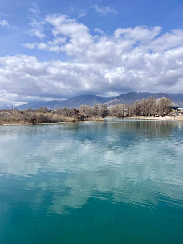 Spring at Issyk Kul