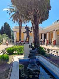 Achillion Palace where princess Sissi iof Austria lived. 