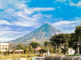 Mayon — the most beautiful volcano in the Philippines.