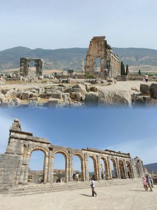 Ancient Roman ruins - Valubilis