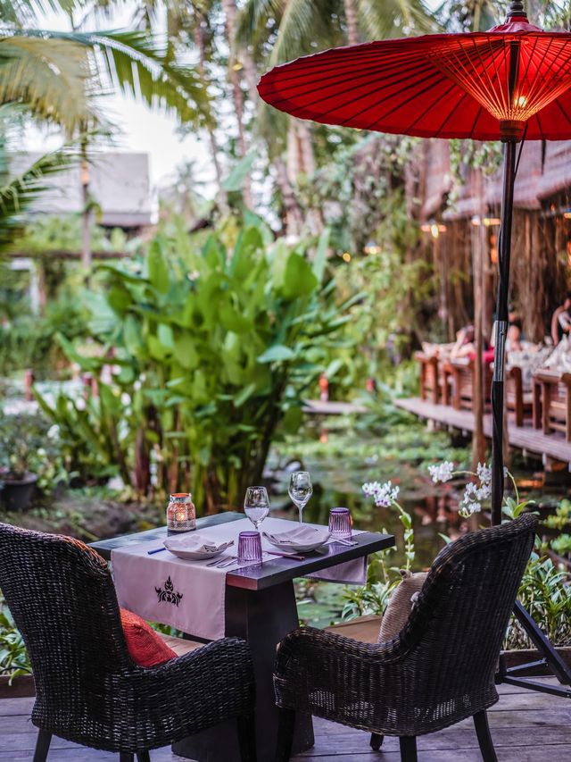 在一池蓮花畔用餐才是浪漫事🪷