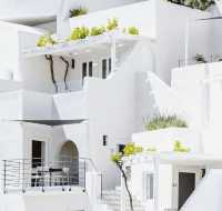 "Greek pure white vacation hotel, probably looks like heaven!"