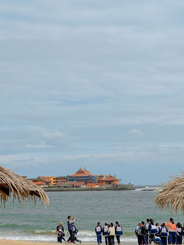 難怪李現專門來這座海上寺廟