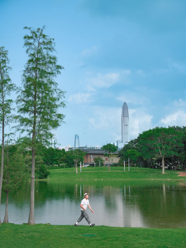 已經開始期待深圳秋天香蜜公園有點舒服