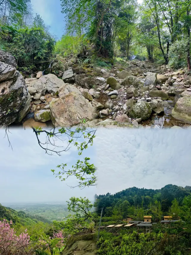 A 6-kilometer wild hiking adventure under Pengzhou Gexian Mountain