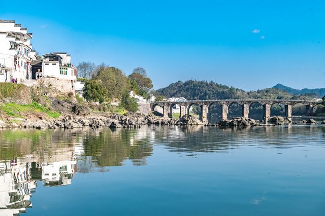 夏天去歙縣漁梁壩徒步，在輕鬆旅行中欣賞“江南都江堰”！
