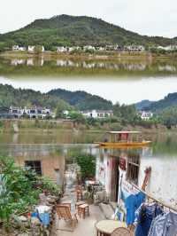 夏日避暑安徽渔梁古村，泛舟渔梁坝