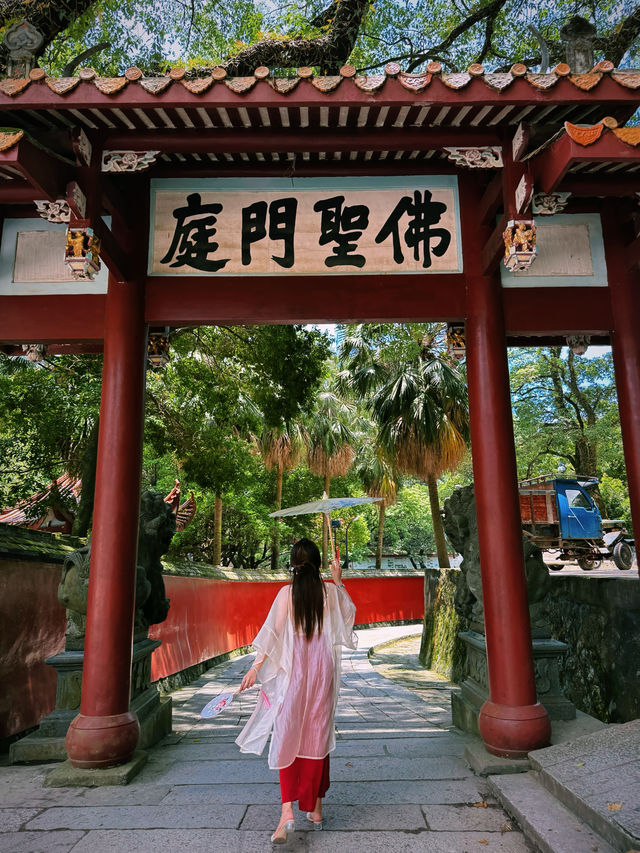 福州人嘴真真嚴鼓山湧泉寺超好拍