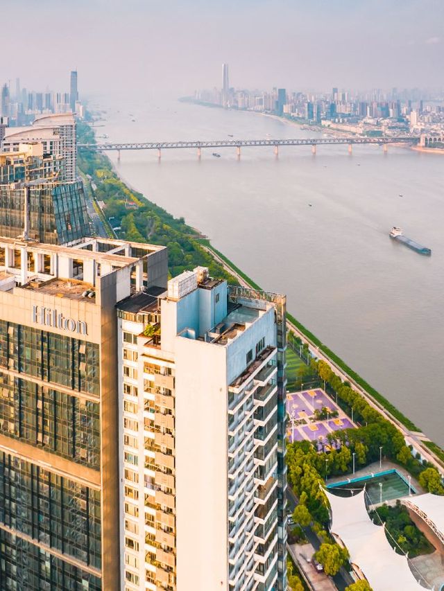 🌟 Wuhan's Riverside Retreat: Hilton's Luxe Charm 🌟