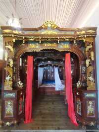 馬嵬驛民俗坊之展示館：南床北炕