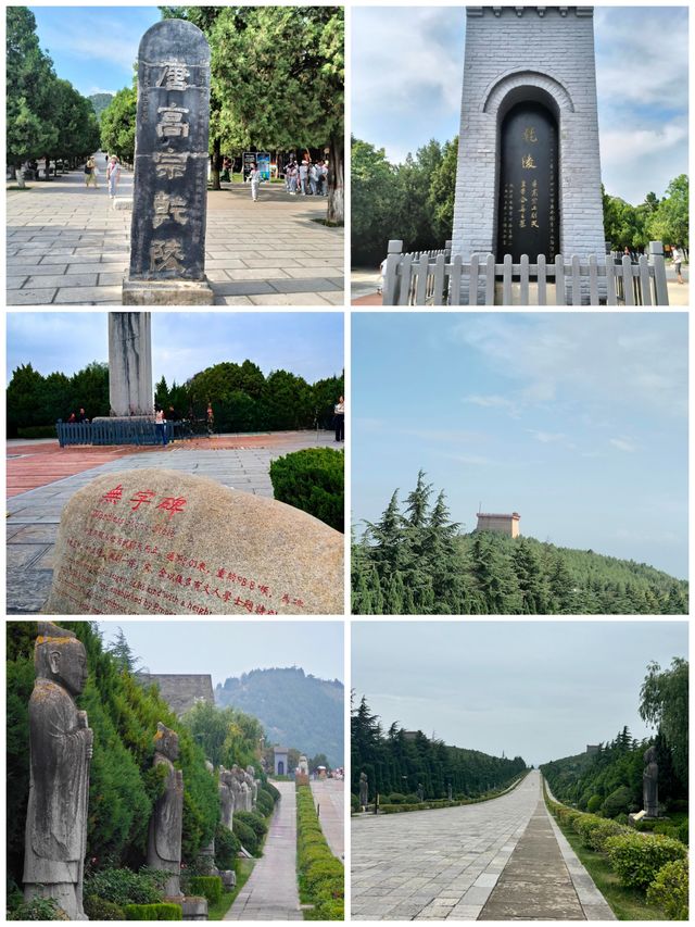 西安旅遊不要錯過武則天的陵墓——乾陵。