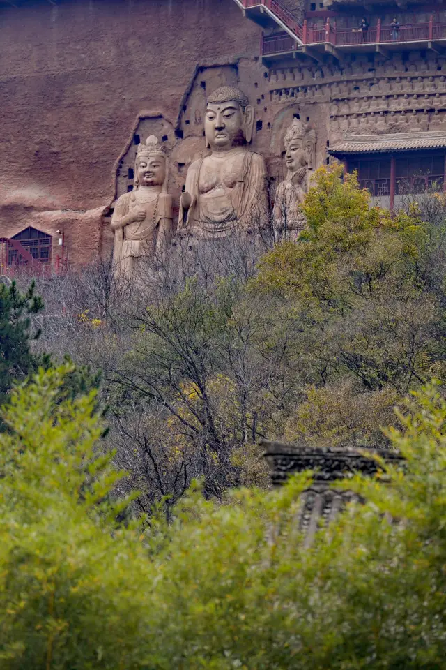 Maijishan Grottoes: The world's only mud sculpture art.