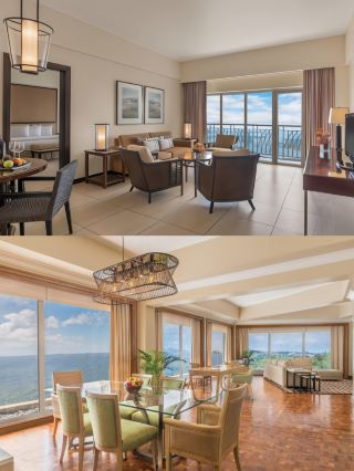 럭셔리함과 자연의 아름다움을 발견해보세요: Taal View Hotel에 숙박해 보세요.