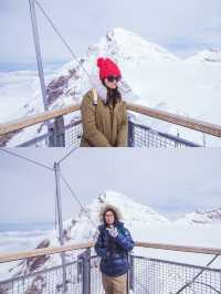 瑞士少女峰登歐洲之巔｜坐著小火車，吸著氧也要看雪山！