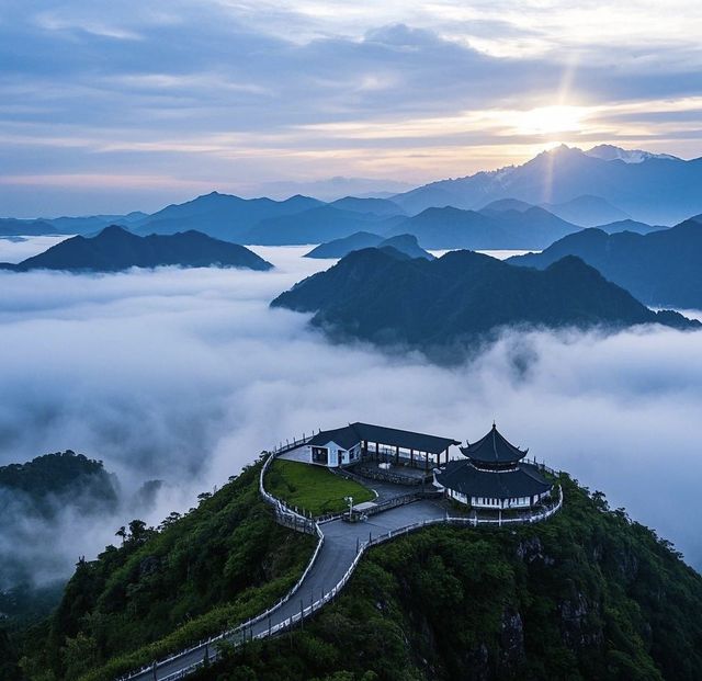 探索越南河江雲海觀景台，邂逅夢幻雲端