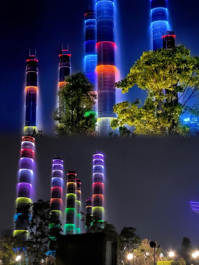 超美夜景。