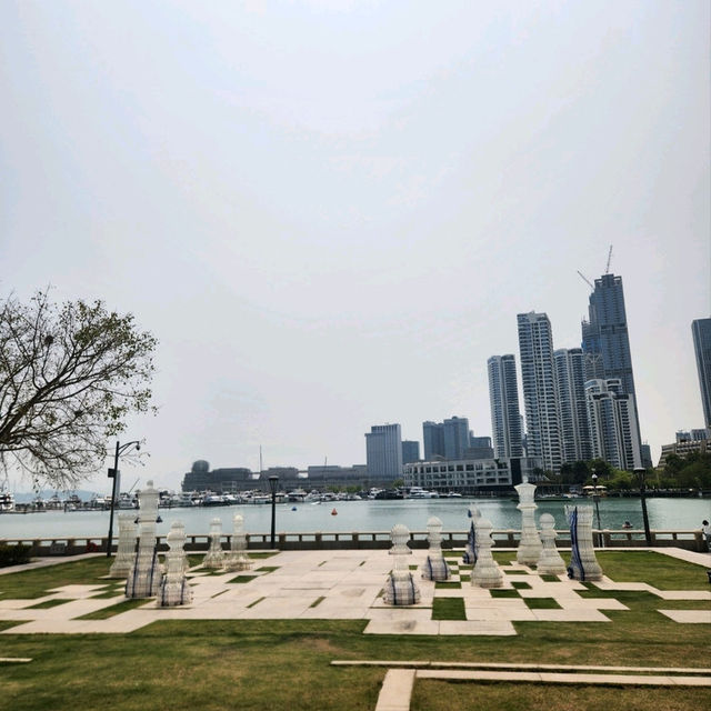 🌊 선전 여와공원 :: 신화와 휴식이 공존하는 해안 오아시스