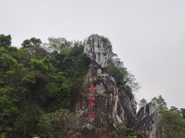 清明節登七星岩