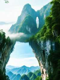這片"懸浮山"仙境，真的在地球上嗎？