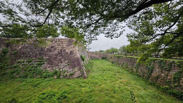 真係估唔到，落住小雨遊大阪城公園竟然咁浪漫